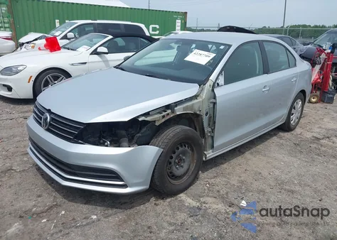 2015 Volkswagen Jetta 2.0L S from USA, damaged, VIN 3VW2K7AJ0FM409329